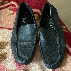 Calvin Klein Black Men's Slip-Ons